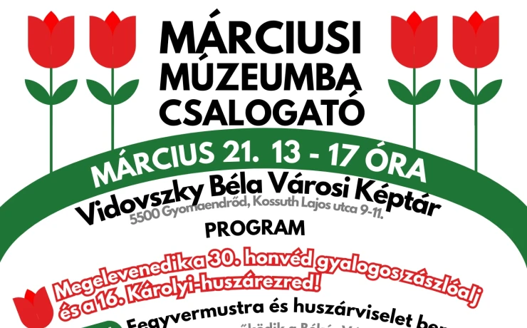 Márciusi múzeumba csalogató