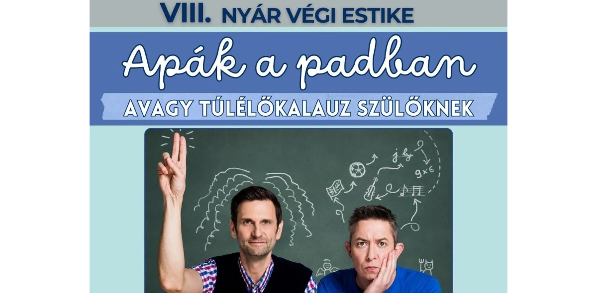 Meghívó - Apák a padban, avagy túlélőkalauz szülőknek