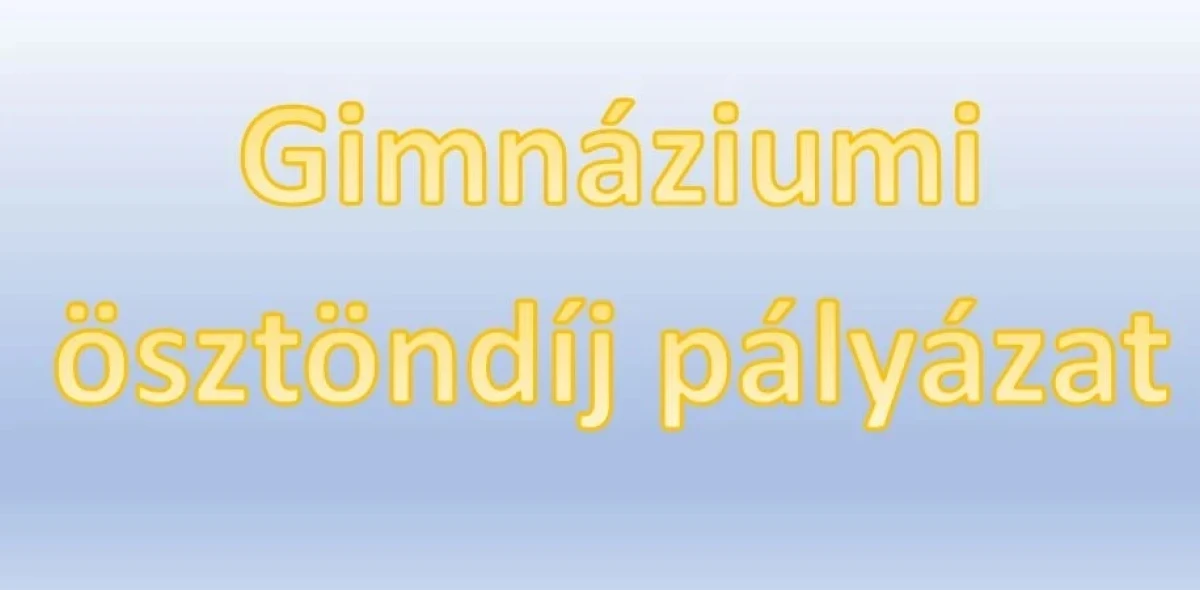 Szent Gellért Katolikus Általános Iskola és Gimnázium ösztöndíjpályázat 2026/2027