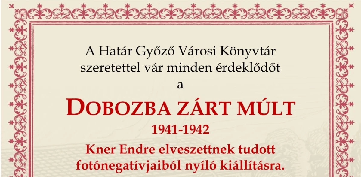 Meghívó – Kiállításmegnyitó 