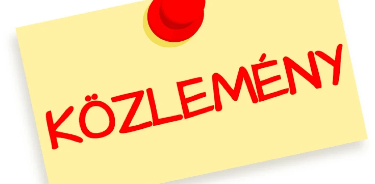 Közlemény - BMKH - TÚRPIG