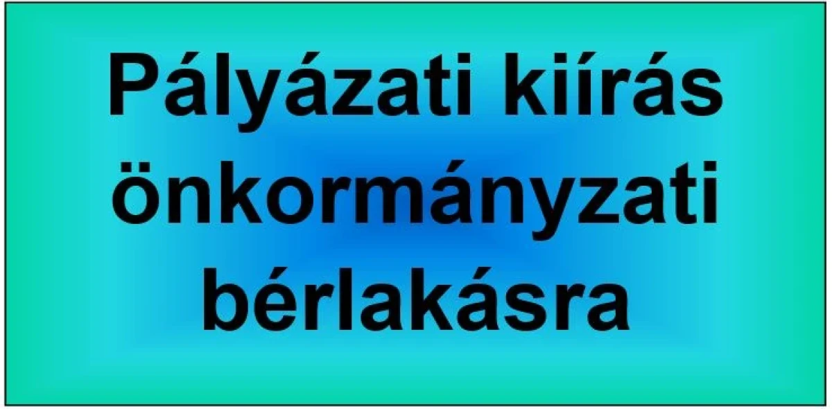 Pályázat, Gyomaendrőd, Magtárlaposi utca 14/1. szám alatti komfortos önkormányzati költségalapú bérlakásra