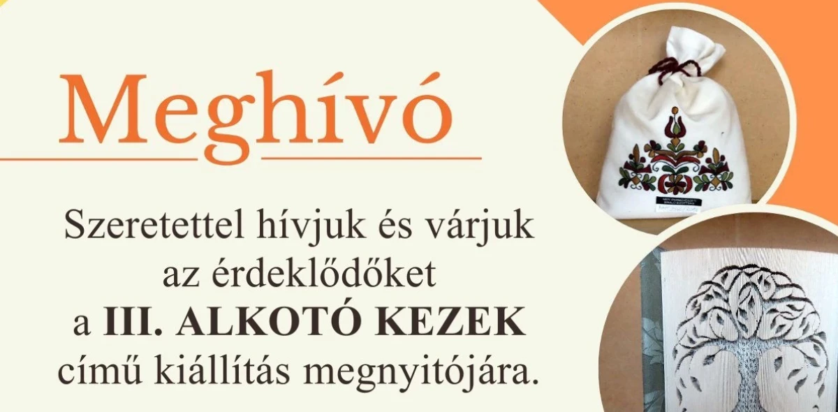 III. Alkotó kezek kiállítás