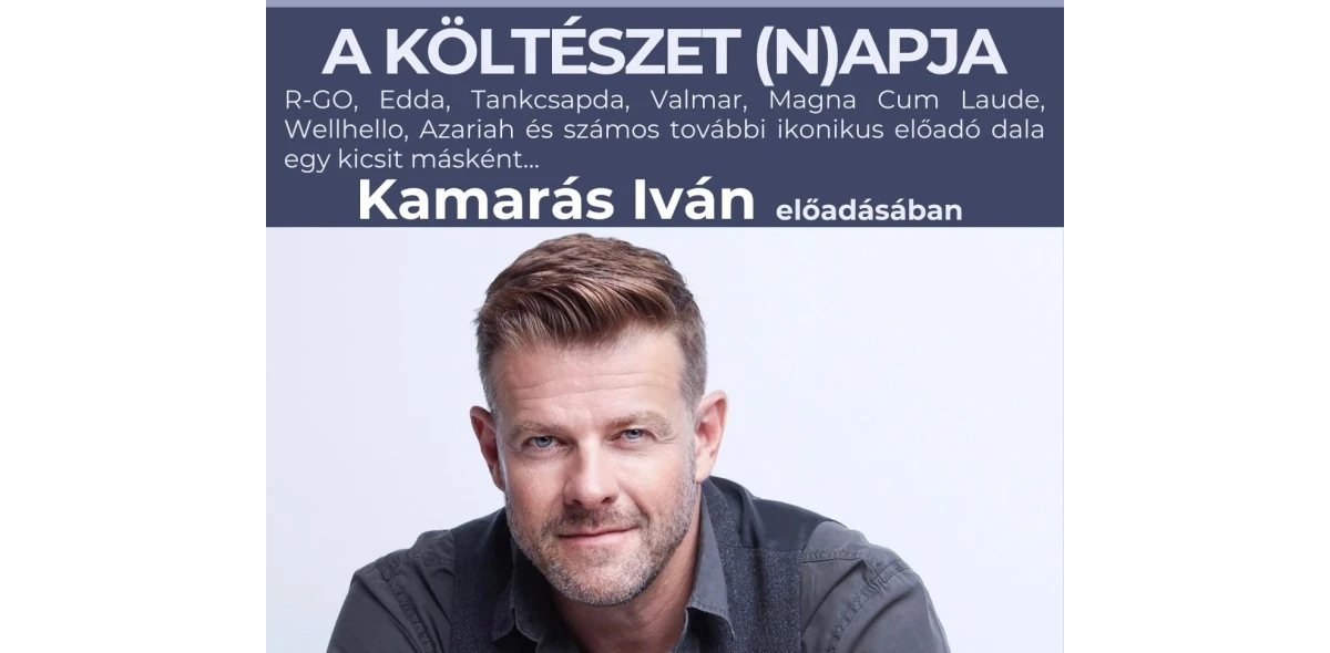 Meghívó – Kamarás Iván: A KÖLTÉSZET (N)APJA