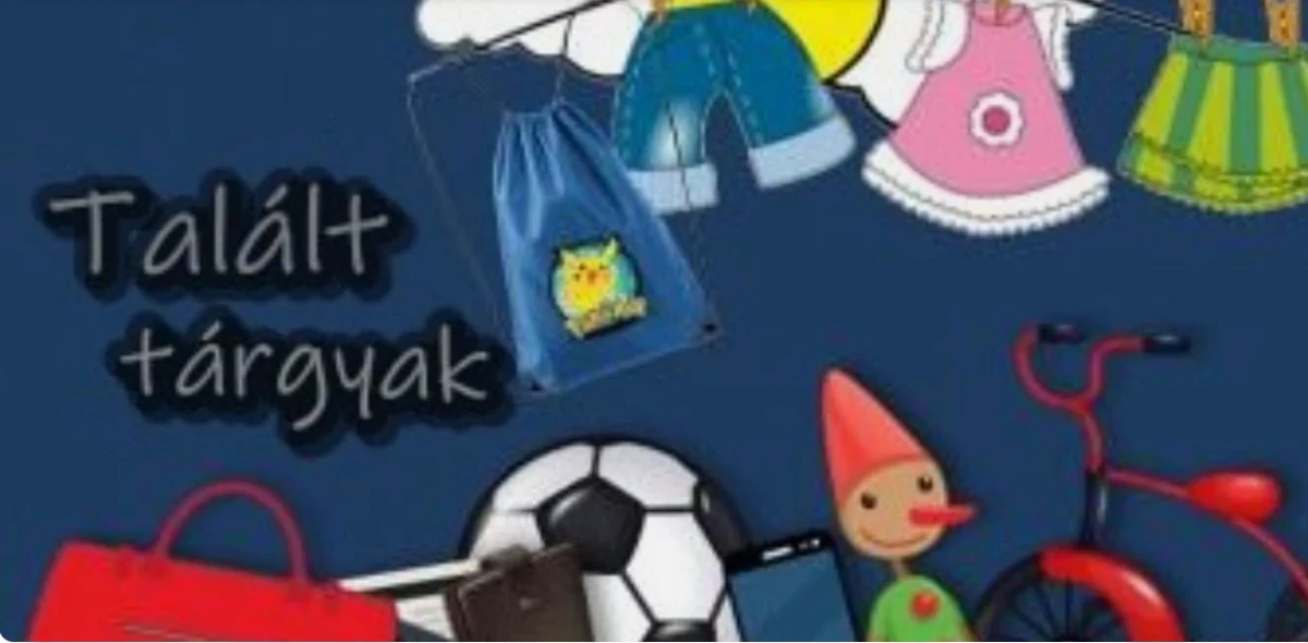 Felhívás talált tárgyak kiadása iránti jogos igény bejelentésére