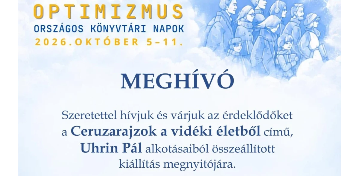 Ceruzarajzok a vidéki életből – kiállítás Uhrin Pál alkotásaiból
